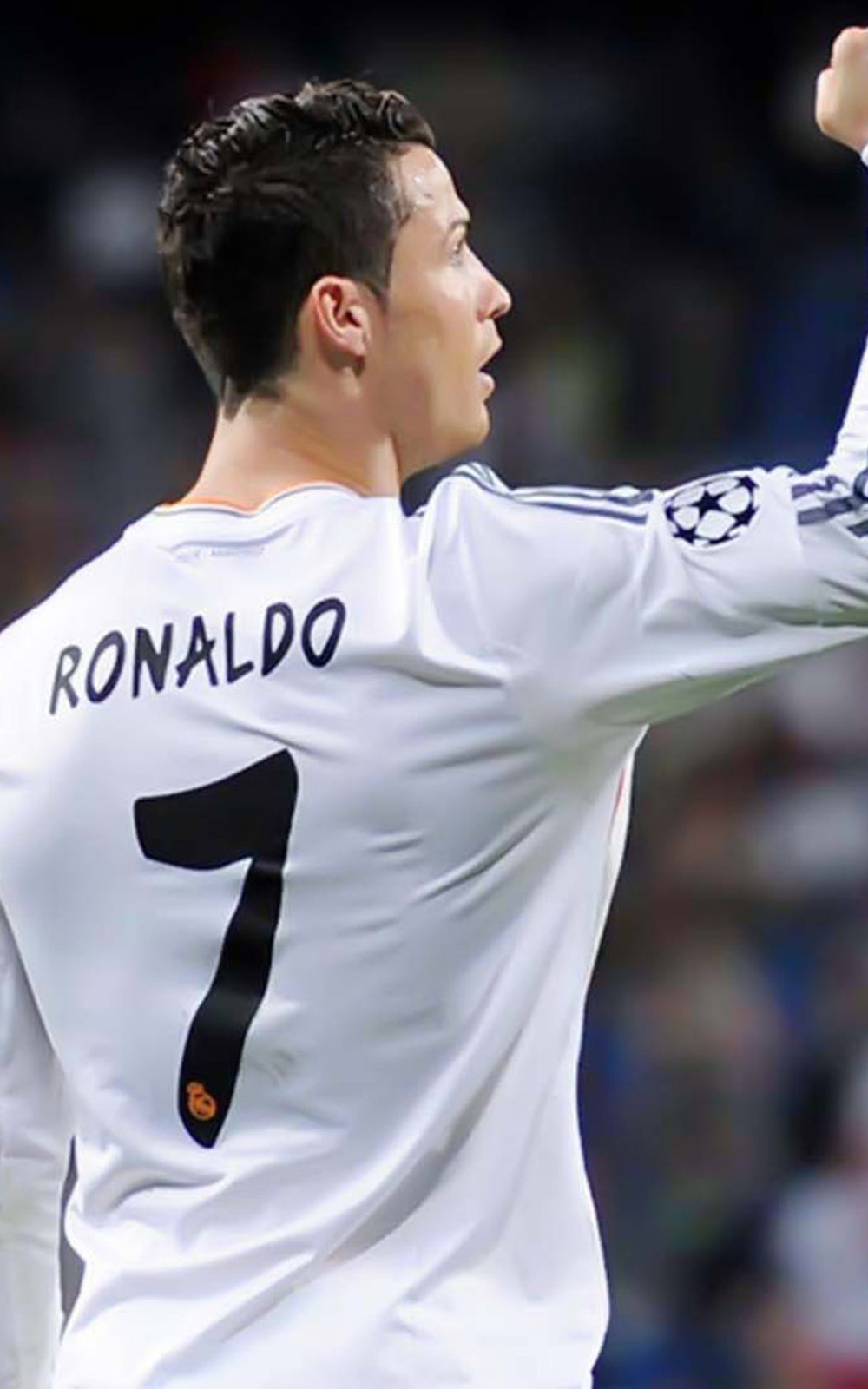 Cristiano Ronaldo In Jersey No 7 4k Ultra Hd Mobile Wallpaper