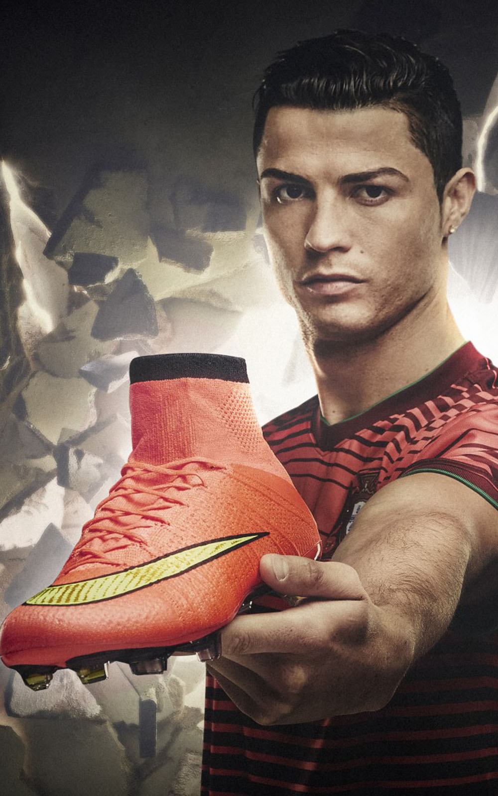 cobija plan de ventas Tejido Cristiano Ronaldo Nike Mercurial - Download Free HD Mobile Wallpapers