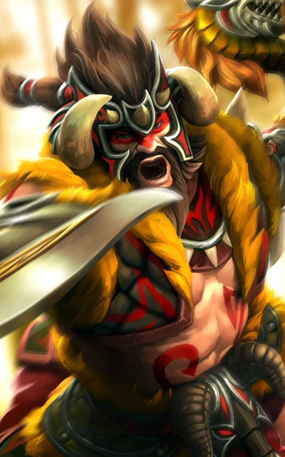 Beastmaster Dota 2 4K Ultra HD Mobile Wallpaper