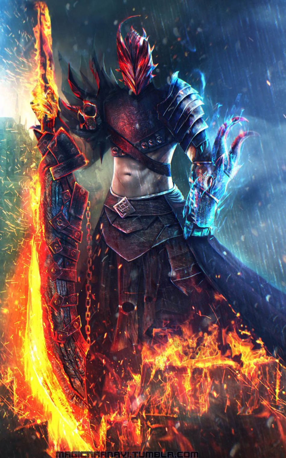 Sword Warrior Wallpaper - Download to your mobile from PHONEKY