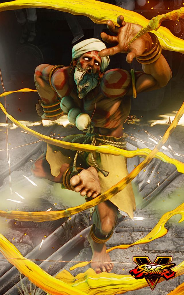 Dhalsim Street Fighter 5 Hero 4K Ultra HD Mobile Wallpaper