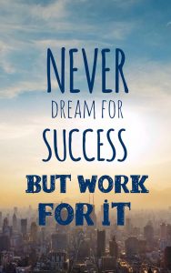 Dream Success Work 4K Ultra HD Mobile Phone Wallpaper