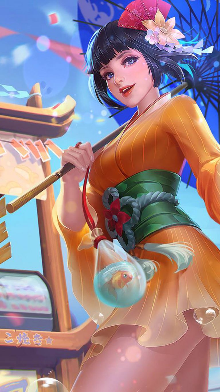 Kagura Summer Festival Mobile Legends K Ultra Hd Mobile Wallpaper