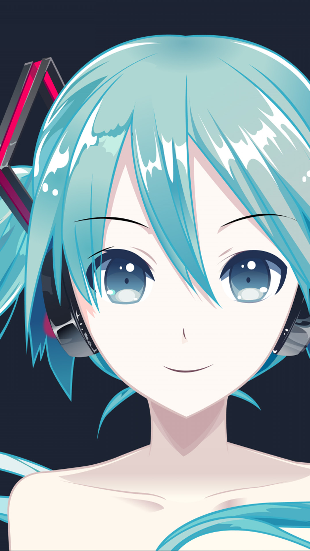 171 Images About Miku Hatsune On We Heart It  Anime Girl With Ear Cat Cute  Transparent PNG  450x588  Free Download on NicePNG