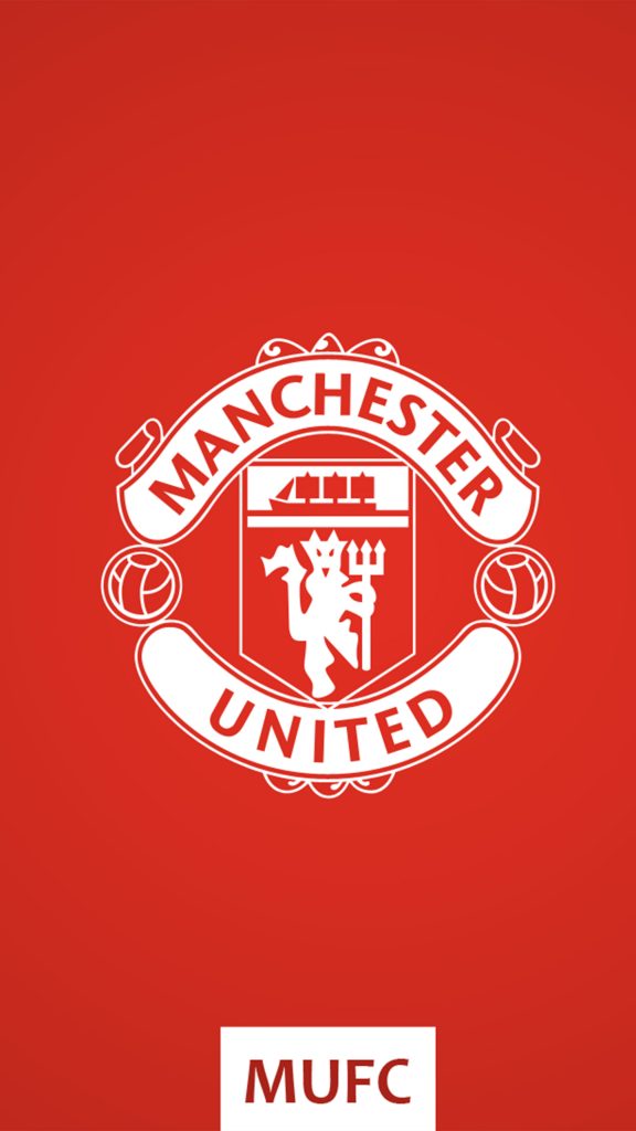 Download Manchester United FC Logo Red Background Free ...