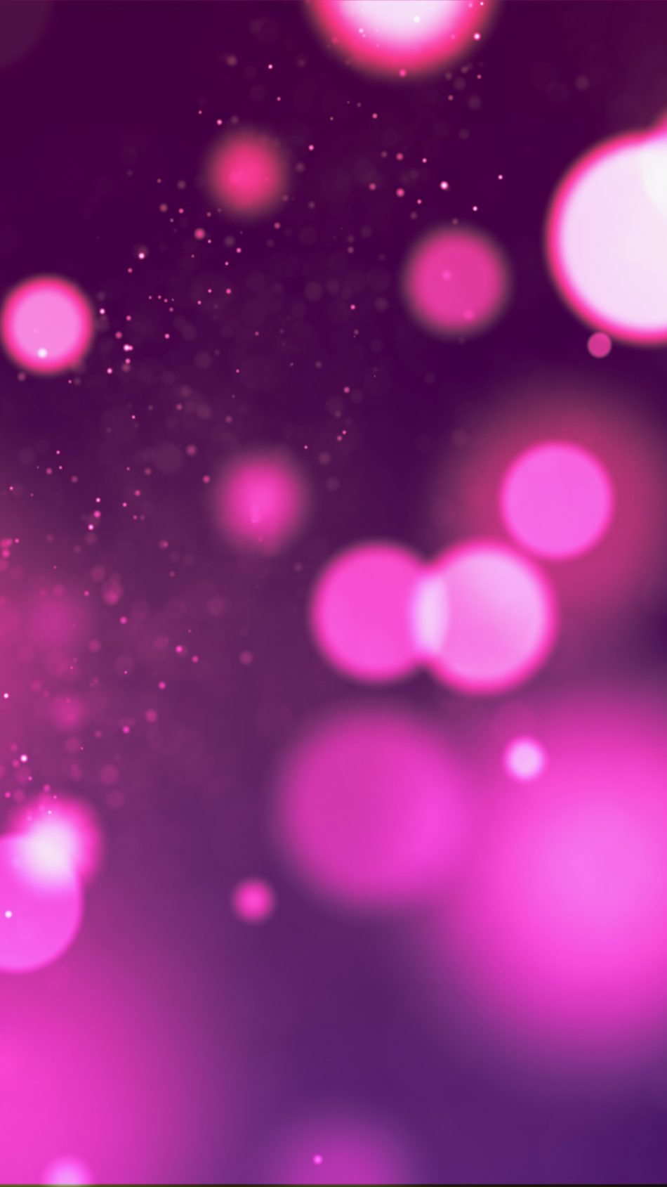 Bokeh Purple Pink Lights 4K Mobile Wallpaper