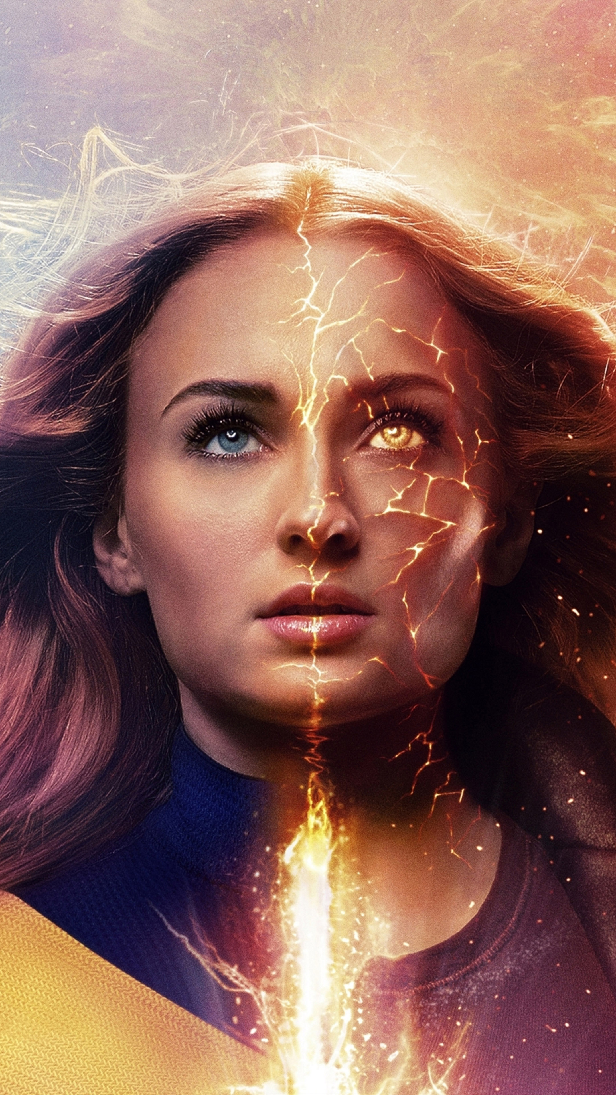 Sophie Turner As Jean Grey In X-Men Dark Phoenix Free 4K Ultra HD