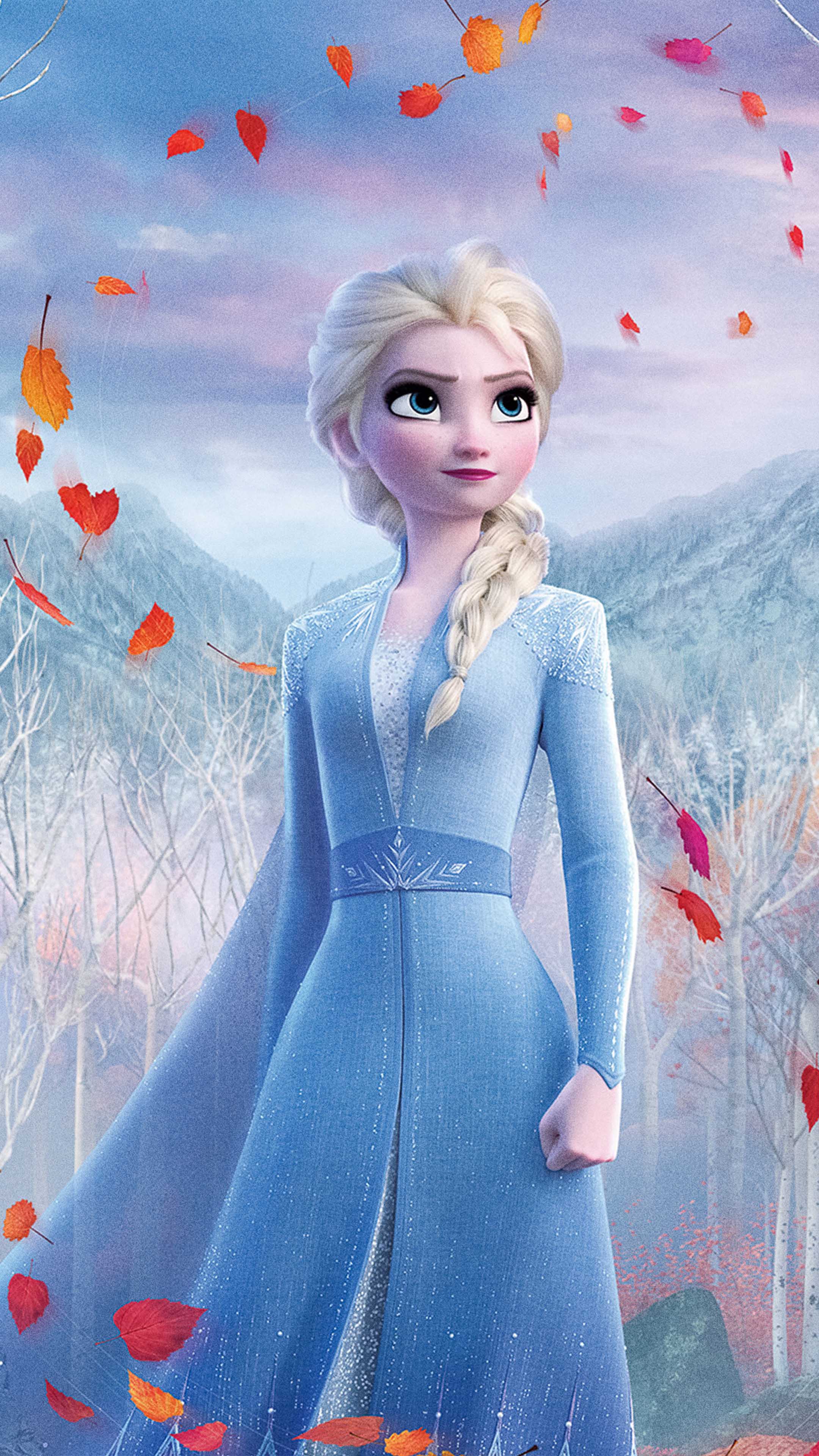 Queen Elsa In Frozen 2 Walt Disney Animation 2019 4K Ultra HD Mobile ...
