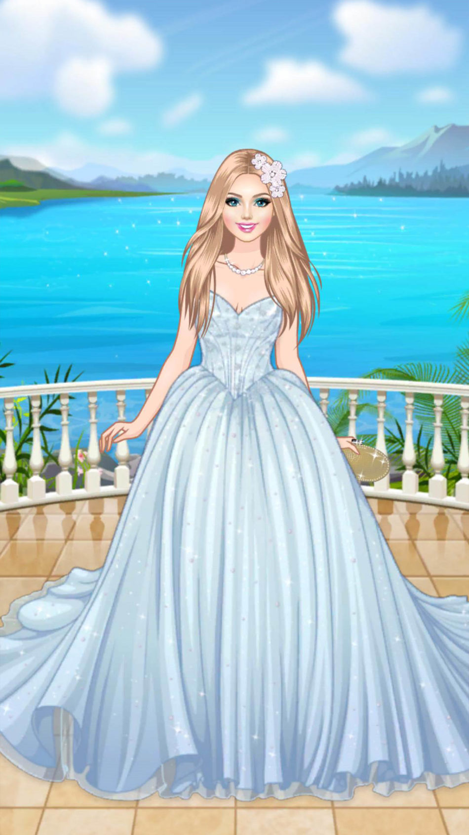 Beautiful Fairy Girl In Wedding Dress Free 4K Ultra HD 
