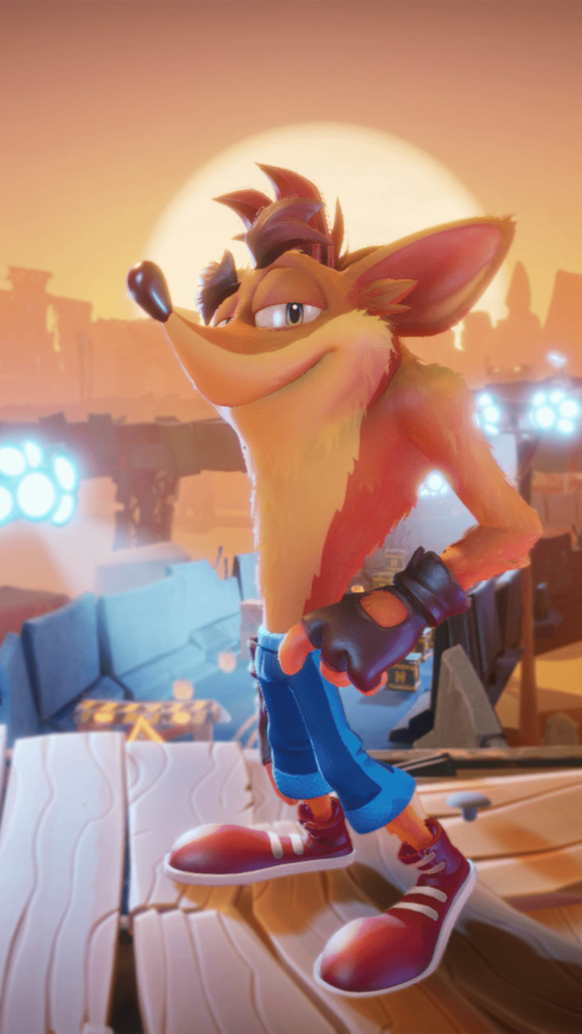 Crash bandicoot обои 4к