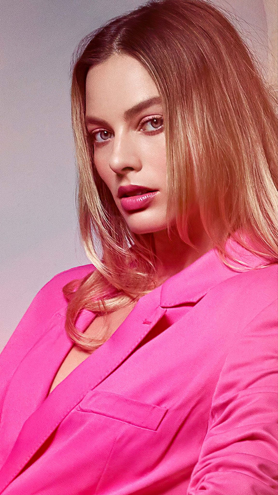 Margot Robbie In Pink Dress 2020 4k Ultra Hd Mobile Wallpaper