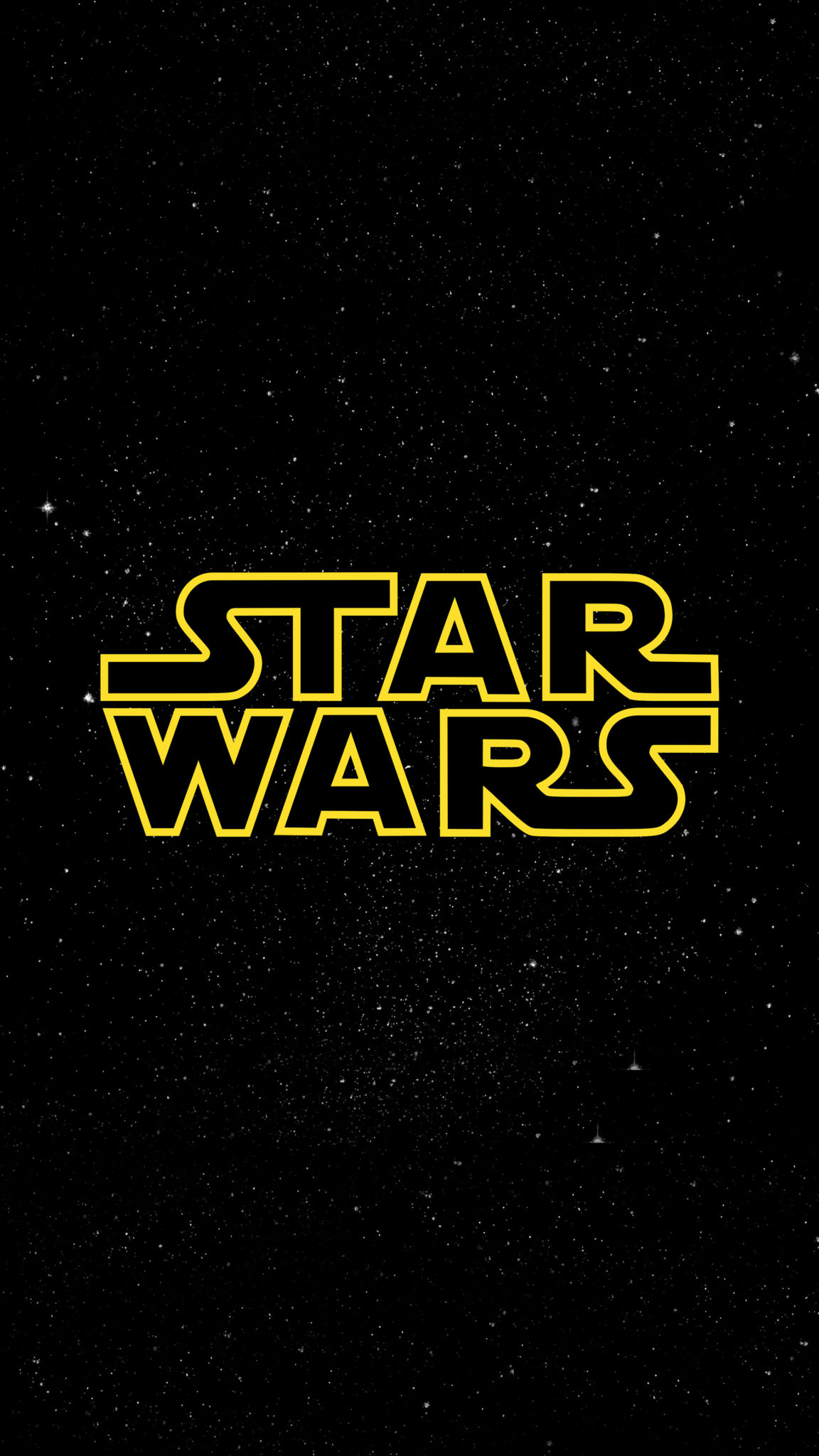 Star Wars Logo 4K Ultra HD Mobile Wallpaper