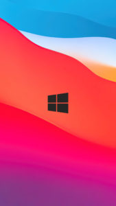 Windows Logo Colorful Background 4K Ultra HD Mobile Wallpaper