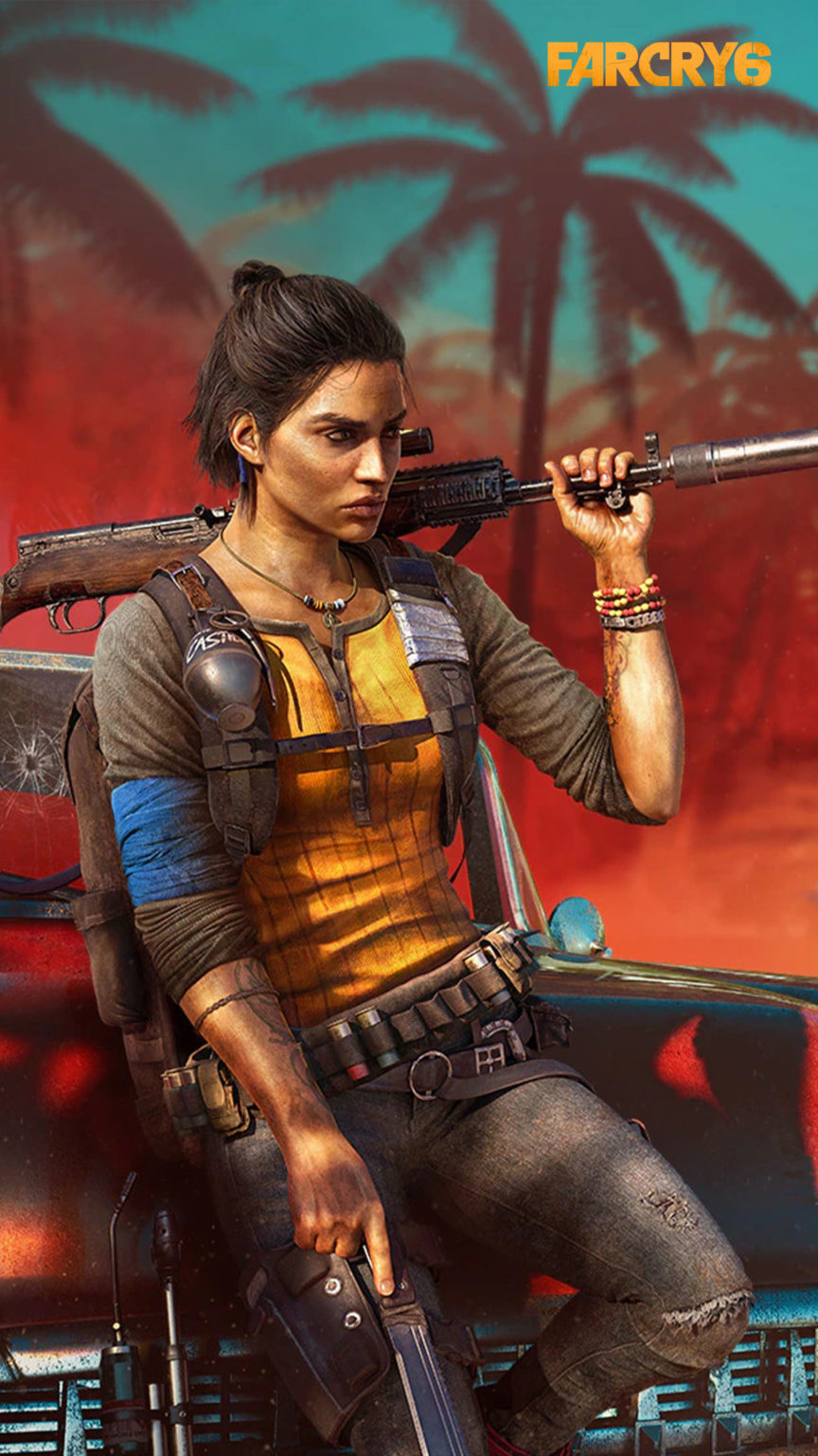 Dani Female Character Far Cry 6 4K Ultra HD Mobile Wallpaper