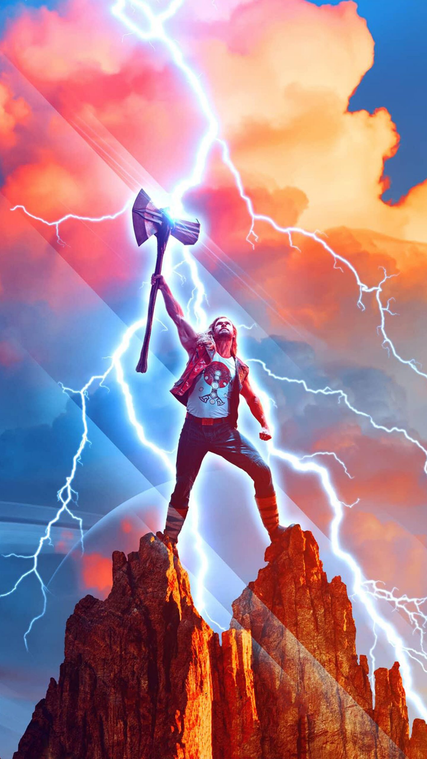 Ngỡ ngàng trước hình nền di động 4K siêu nét của Chris Hemsworth trong Thor Love And Thunder. Trải nghiệm tất cả những hình ảnh đẹp nhất của siêu anh hùng này qua chi tiết và sắc nét đến khó tin. Tải ngay và cảm nhận sự mạnh mẽ của Thor!