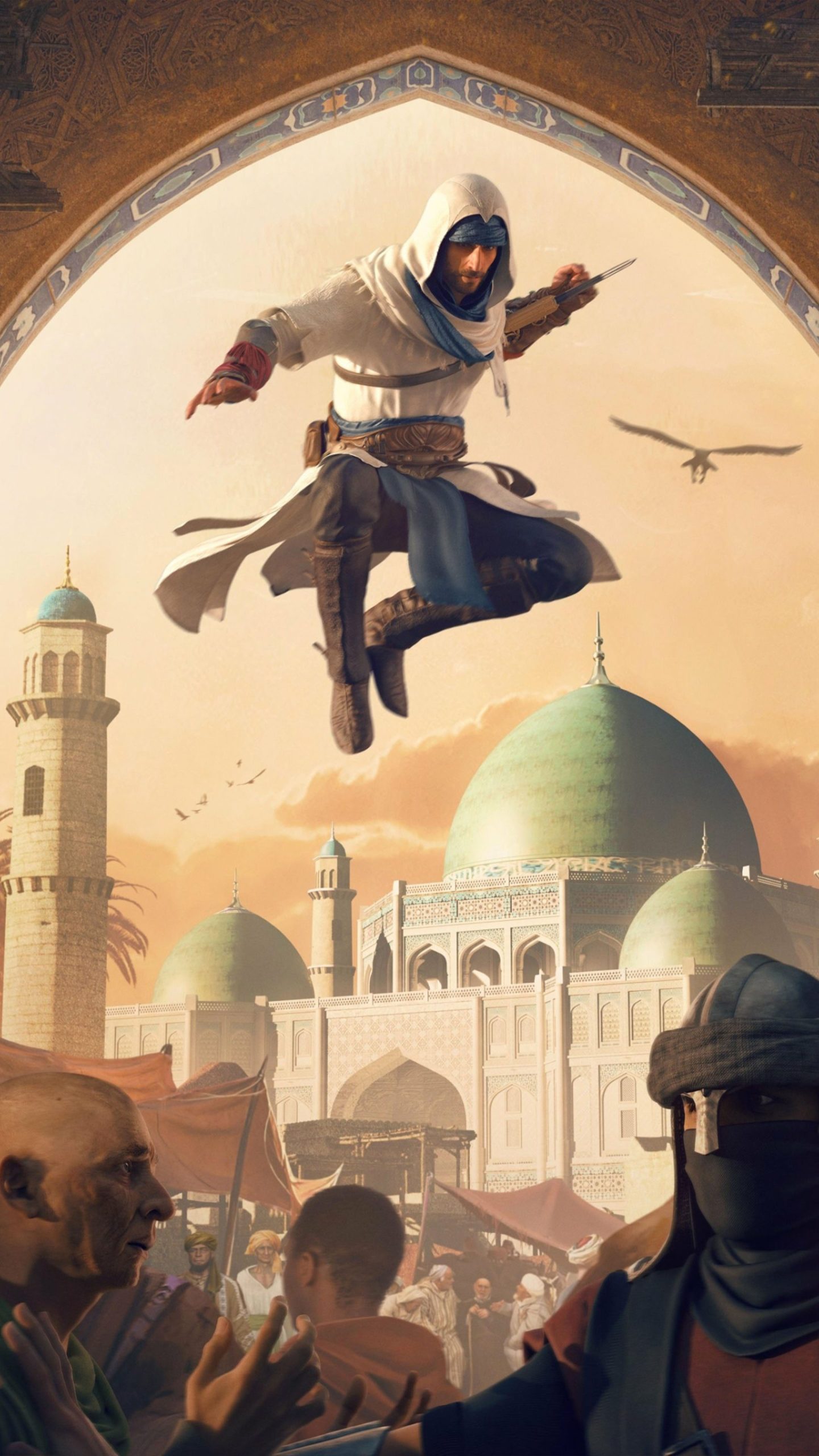 Assassin S Creed Mirage Game Poster K Ultra Hd Mobile Wallpaper