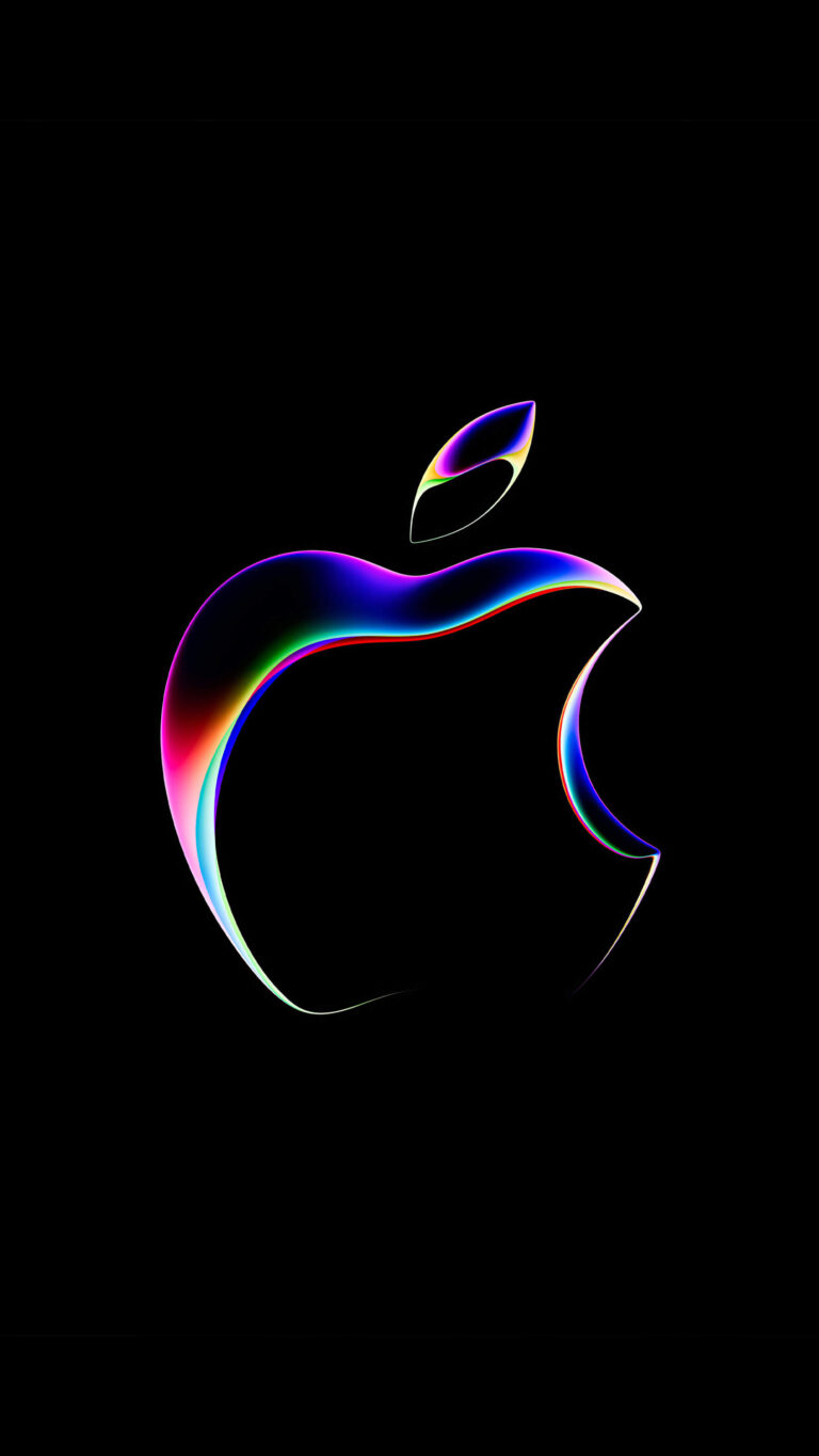 Apple Logo WWDC 2023 4K Ultra HD Mobile Wallpaper