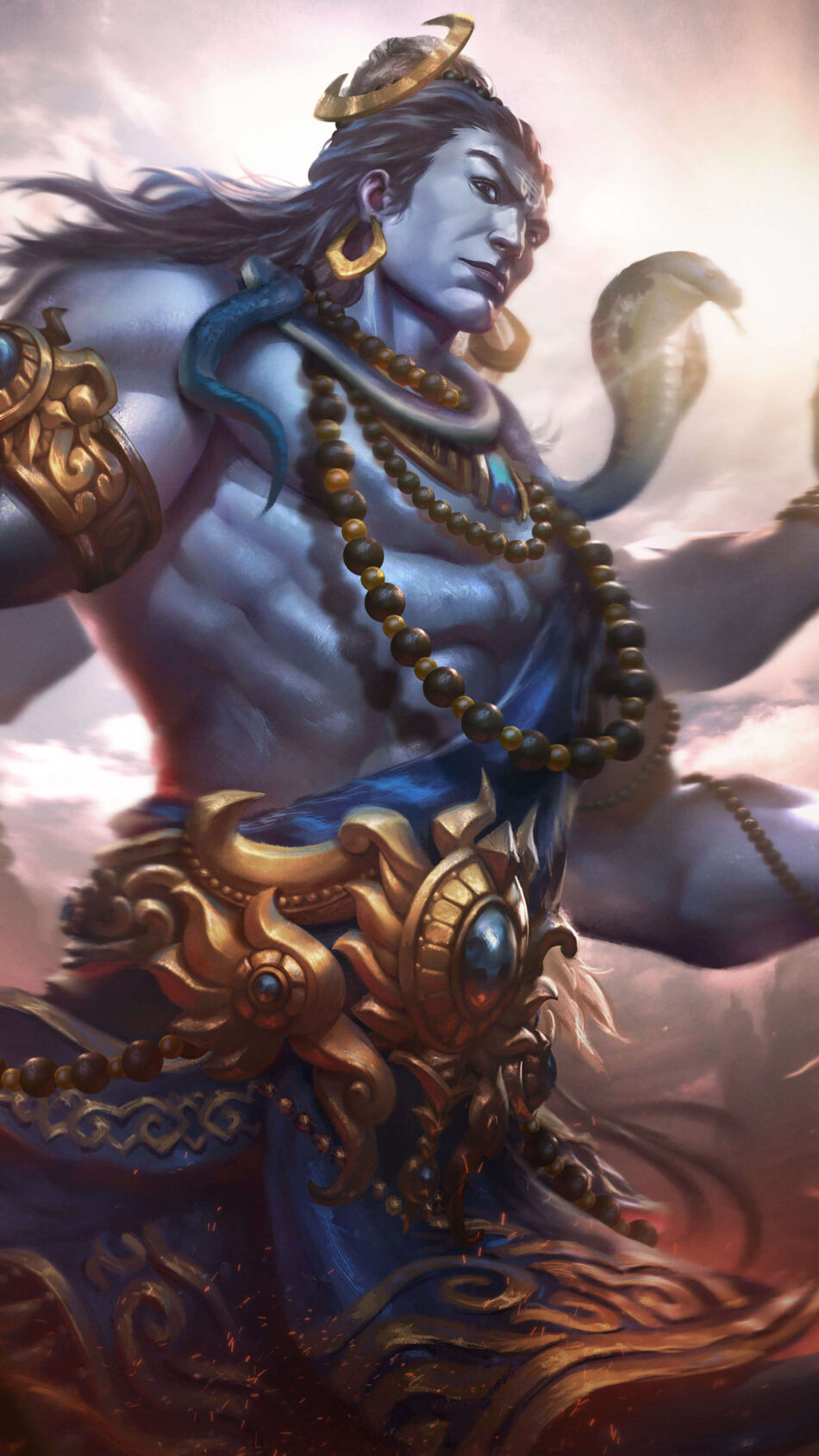 3d lord shiva wallpapers hd
