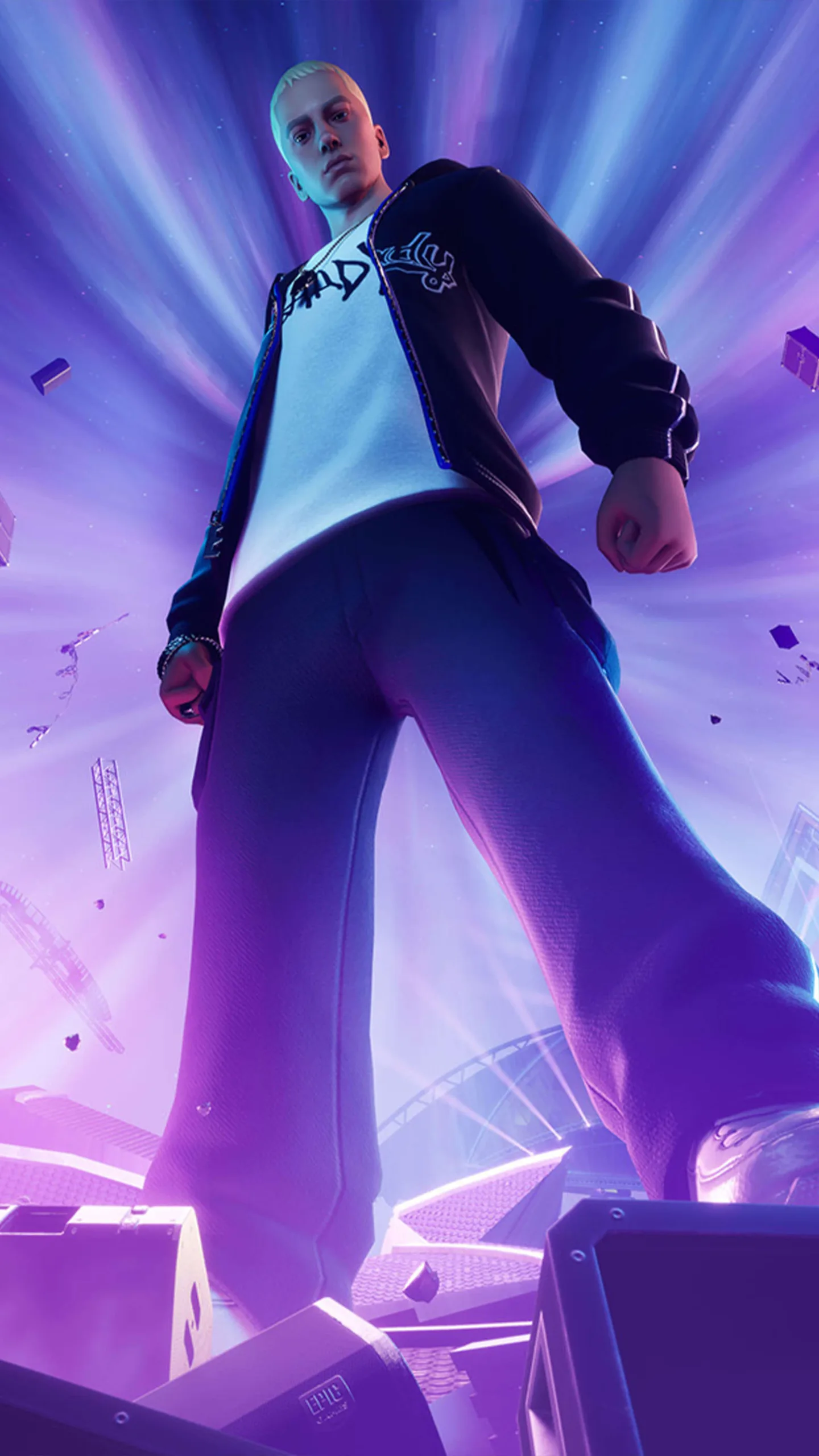 Eminem X Fortnite 4K Ultra HD Mobile Phone Wallpaper