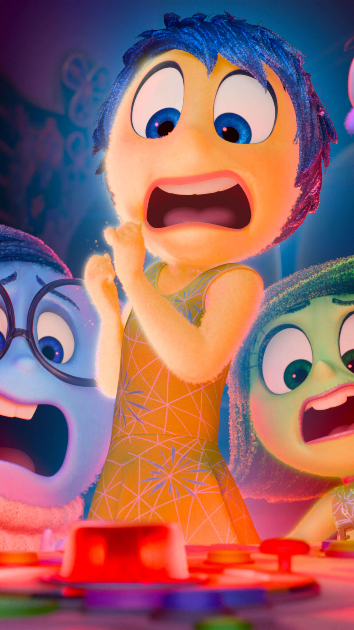 Joy Inside Out 2 4K Ultra HD Mobile Wallpaper