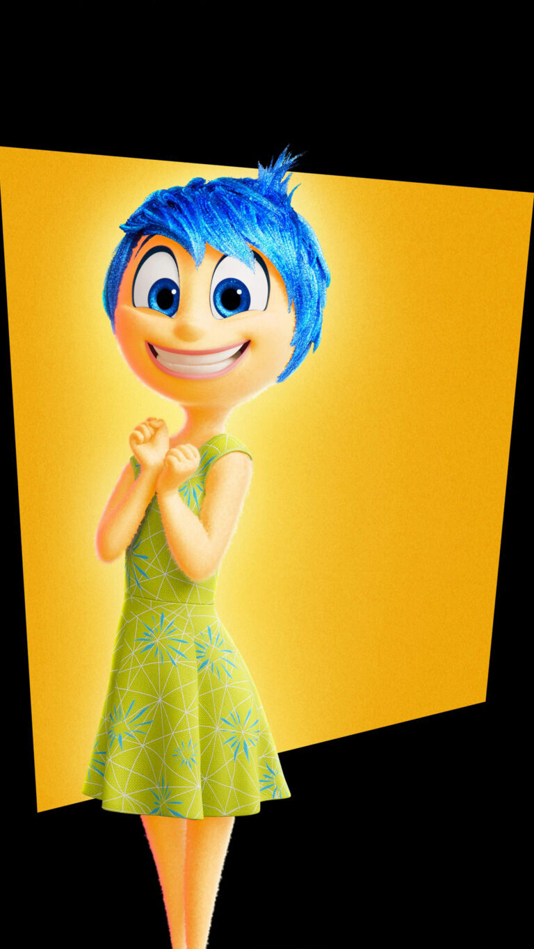 Joy Inside Out 2 2024 4K Ultra HD Mobile Phone Wallpaper   Joy Inside Out 2 2024 768x1365 