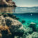 Clear Sea Water Rocks Sunshine Photography 4K Ultra HD Mobile Wallpaper