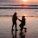 Couple Proposal Sunset Beach 4K Ultra HD Mobile Wallpaper
