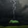 Lightning On The Tree Cloud 4K Ultra HD Mobile Wallpaper