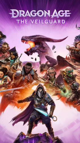 Dragon Age - The Veilguard 2024 Game Poster 4K Ultra HD Mobile Wallpaper