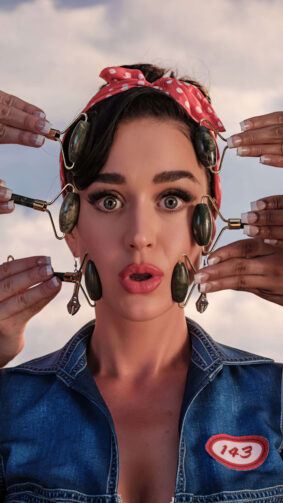 Katy Perry Woman's World Photoshoot 4K Ultra HD Mobile Wallpaper