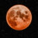 Red Super Moon Dark Night Sky Stars 4K Ultra HD Mobile Phone Wallpaper