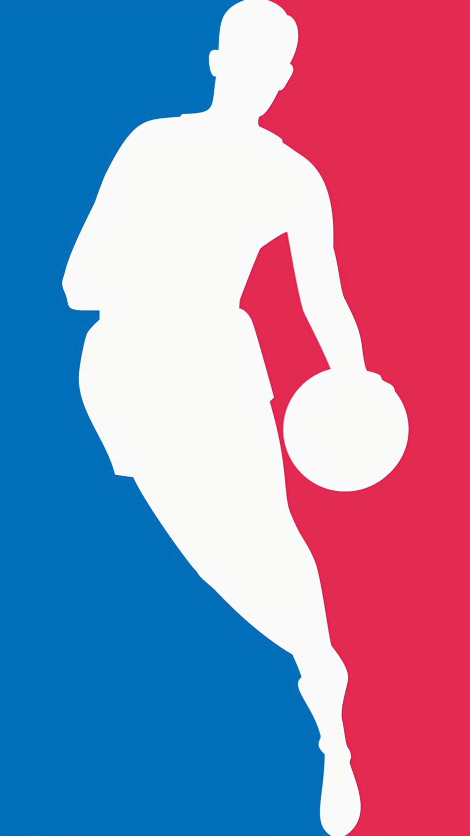 NBA Logo Minimal 4K Ultra HD Mobile Phone Wallpaper