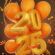 New Year 2025 Orange Balloon Digital Art 4K Ultra HD Mobile Phone Wallpaper