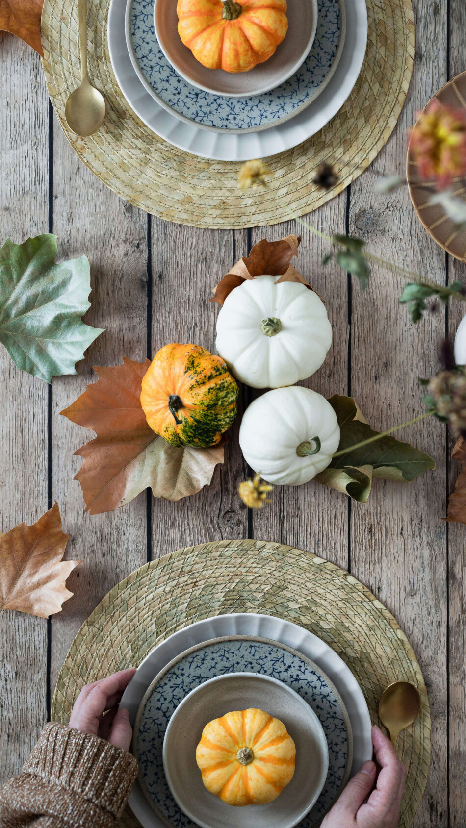 Thanksgiving Pumpkins Decoration 4K Ultra HD Mobile Phone Wallpaper