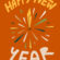 Happy New Year Clock Orange Color Background 4K Ultra HD Mobile Phone Wallpaper