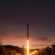 Rocket Launch River Evening Sunset 4K Ultra HD Mobile Wallpaper