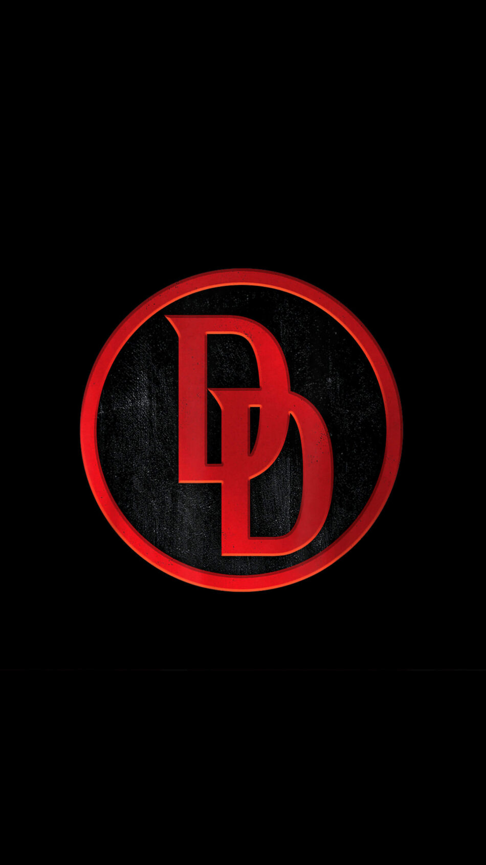 Daredevil Born Again Logo 4K Ultra HD Mobile Phone Wallpaper